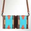 ADBG486K American Darling Hand Woven Saddle Blanket Crossbody Bag