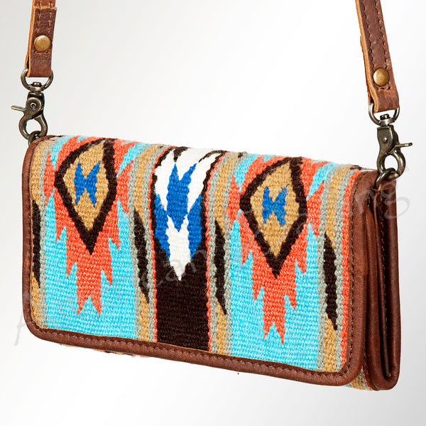 ADBG486K American Darling Hand Woven Saddle Blanket Crossbody Bag