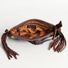 ADBGA189 American Darling Hand Tooled Leather Saddle Blanket Small Cross body Bag
