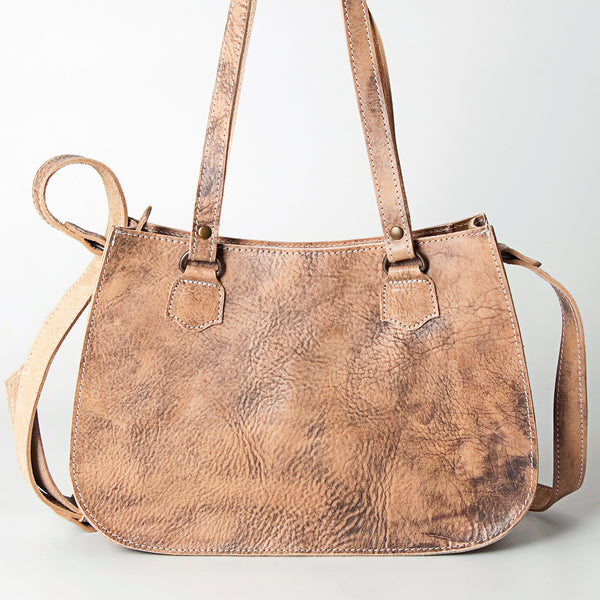 ADBG746 American Darling Western Leather Tote Bag Premium Handcrafted Tassel Purse