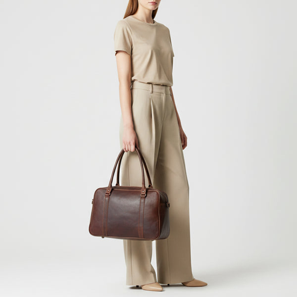 LC-ADBGZ424 Tote Genuine Western Leather Women Bag
