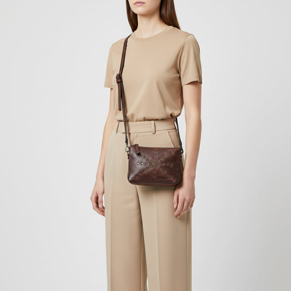 SWC196 Pelloro - Luxury Full Grain Crossbody