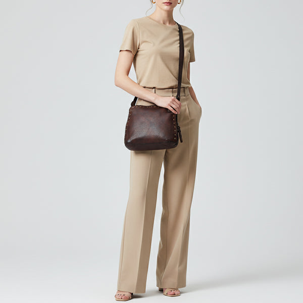 SWC199 Cavarelli - Leather Daily Crossbody Bag