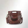 SWC173 Studded Leather Clutch Bag