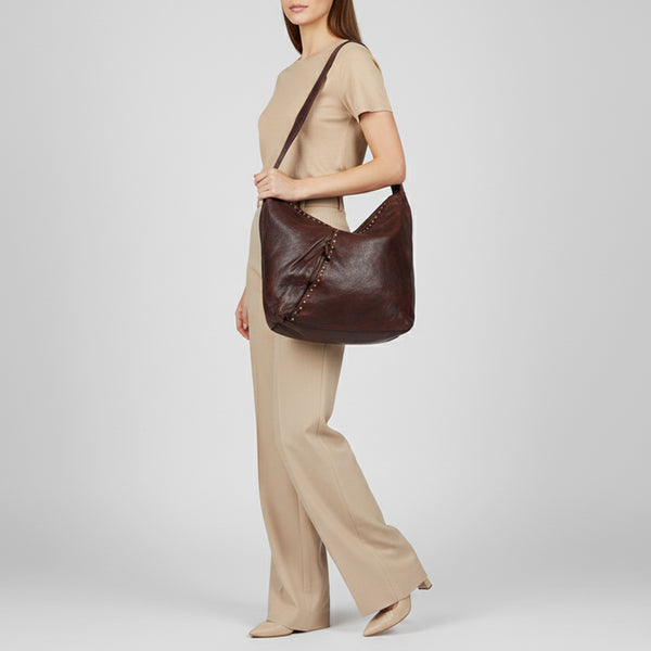 SWC176 Altamira - Premium Leather Hobo Bag