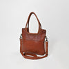 SWC178 Bronzaro - Leather Studded Tote Bag