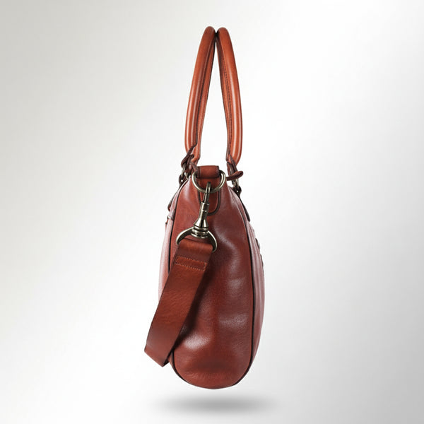 SWC185 Caurina - Grain Leather Tote Bag
