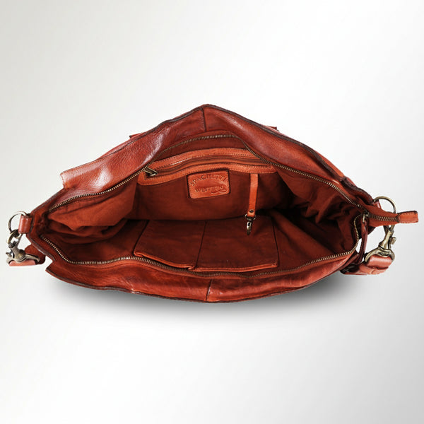 SWC185 Caurina - Grain Leather Tote Bag