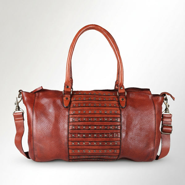 SWC185 Caurina - Grain Leather Tote Bag