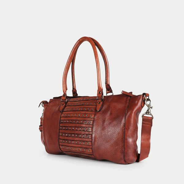 SWC185 Caurina - Grain Leather Tote Bag