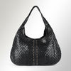 SWC189 Venturo - Basket Weave Hobo Bag