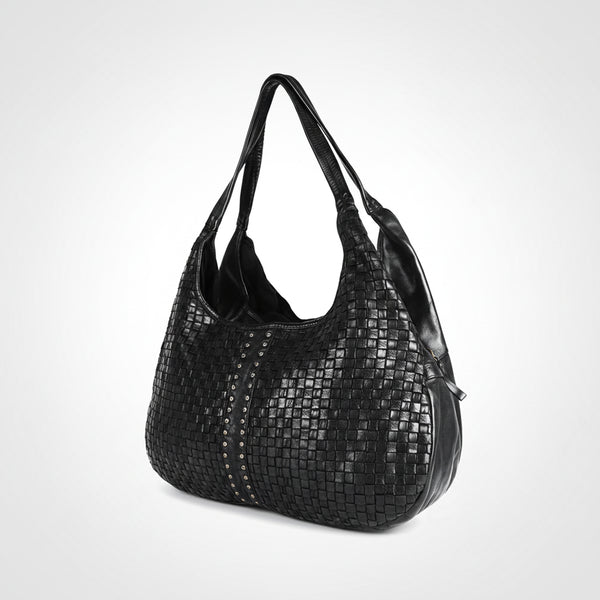 SWC189 Venturo - Basket Weave Hobo Bag