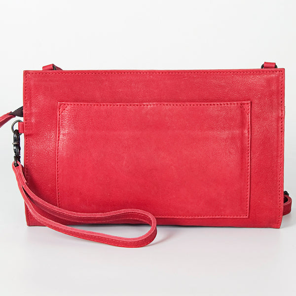 ADBG684 American Darling Handcrafted Lace-Up Western Leather Crossbody Bag