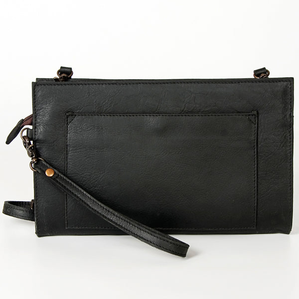 ADBG684 American Darling Handcrafted Lace-Up Western Leather Crossbody Bag