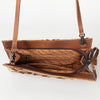 ADBG684 American Darling Handcrafted Lace-Up Western Leather Crossbody Bag