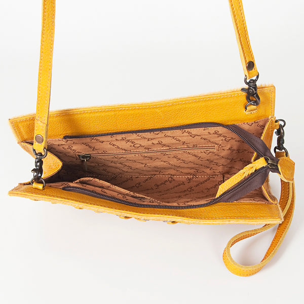 ADBG684 American Darling Handcrafted Lace-Up Western Leather Crossbody Bag