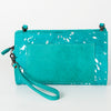 ADBG684 American Darling Handcrafted Lace-Up Western Leather Crossbody Bag