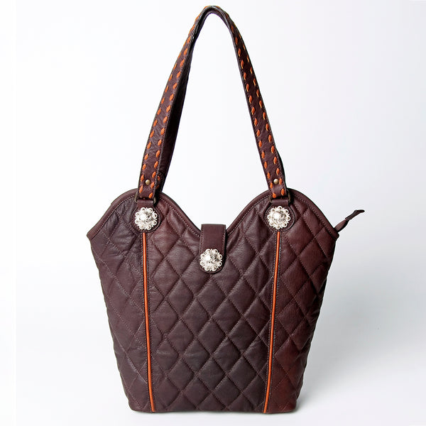LC-ADBGZ437 Tote Genuine Western Leather Women Bag