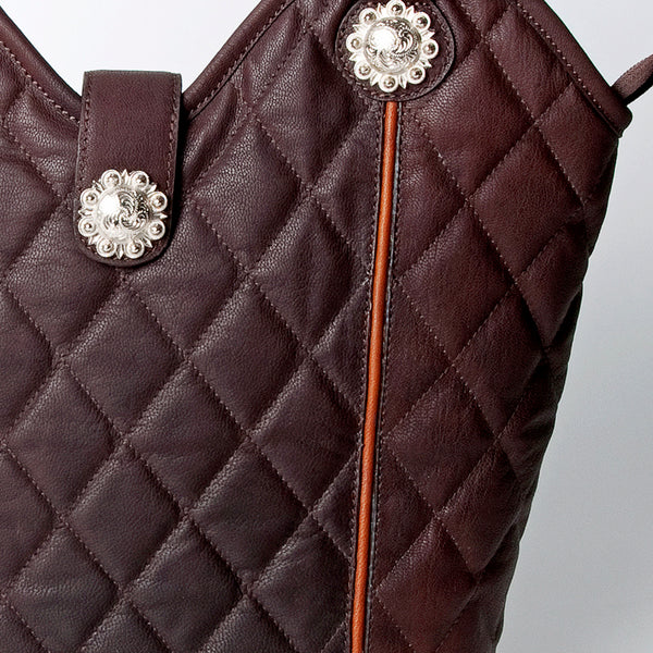LC-ADBGZ437 Tote Genuine Western Leather Women Bag