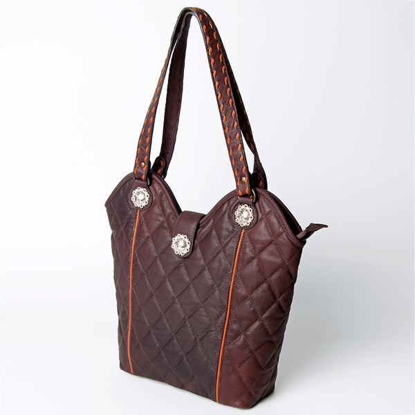 LC-ADBGZ437 Tote Genuine Western Leather Women Bag