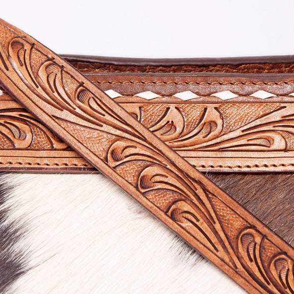 LC-ADBGZ451 Cowhide & Tooled Leather Western Tote Bag - American Darling