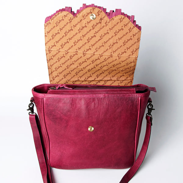 LC-ADBGZ457 Messenger Genuine Western Leather Women Bag