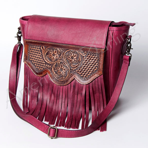 LC-ADBGZ457 Messenger Genuine Western Leather Women Bag