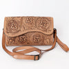LC-ADBGZ460 Wristlet Genuine Western Leather Women Bag