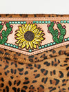 ADBGA176A American Darling Hand Tooled Leather Hair-On Cowhide Envelope Women
