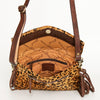 ADBGA176A American Darling Hand Tooled Leather Hair-On Cowhide Envelope Women