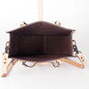 LC-ADBGH103A Tooled Leather Western Tote Bag - Floral Hand Tooling with Saddle Blanket Inlay