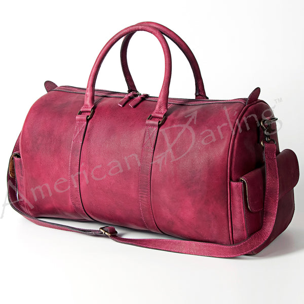 LC-ADBGZ399A Duffel Genuine Western Leather Women Bag