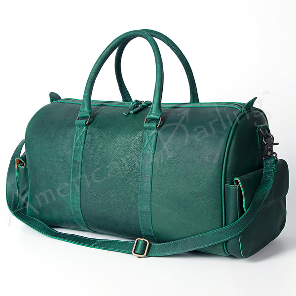 LC-ADBGZ399C Duffel Genuine Western Leather Women Bag