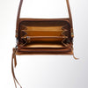 ADBGM169 Hand-Painted Leather Crossbody Purse - Multiple Western Scene