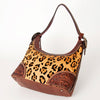 ADBGI188 Hobo Hair On Genuine Western Leather Women Bag