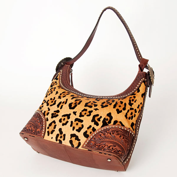 ADBGI188 Hobo Hair On Genuine Western Leather Women Bag