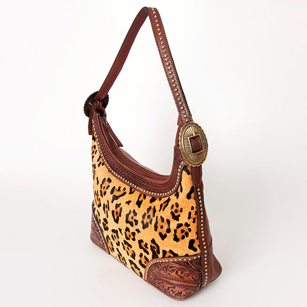 ADBGI188 Hobo Hair On Genuine Western Leather Women Bag