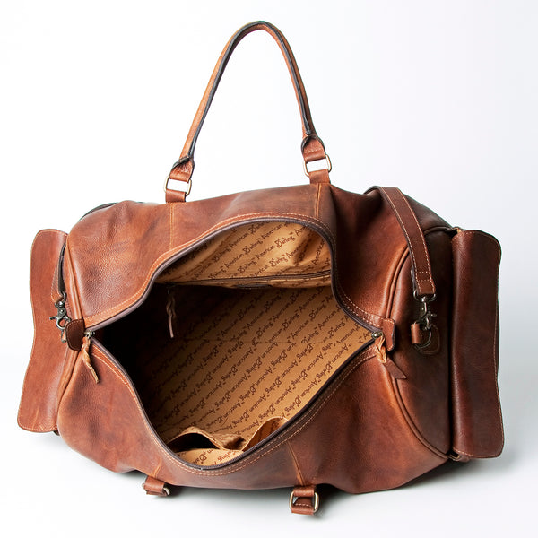 LC-ADBGZ399 Duffel Genuine Western Leather Women Bag