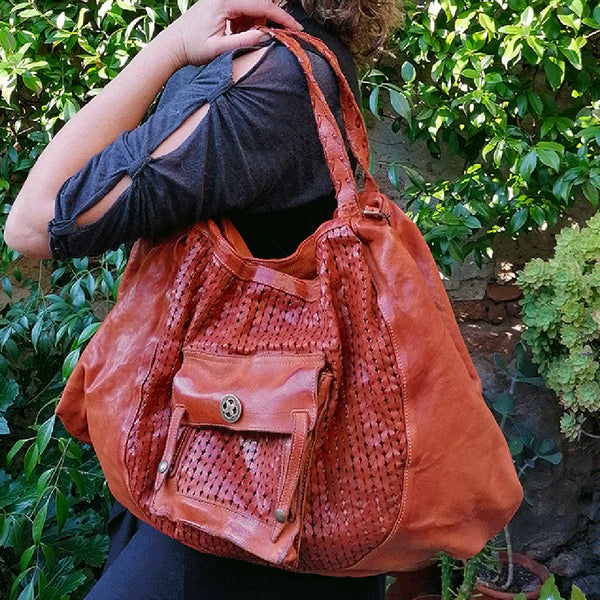 ADBGM209 Hobo Genuine Leather Women Bag Western Handbag Purse