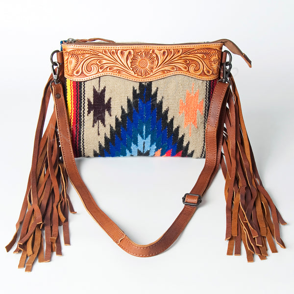 LC-ADBGZ184P Crossbody Genuine Western Leather Women Bag