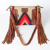 LC-ADBGZ184P Crossbody Genuine Western Leather Women Bag