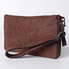 LC-ADBGZ394A Wristlet Genuine Western Leather Women Bag