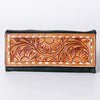 LC-ADBGZ404D Wallet Genuine Western Leather Women Bag