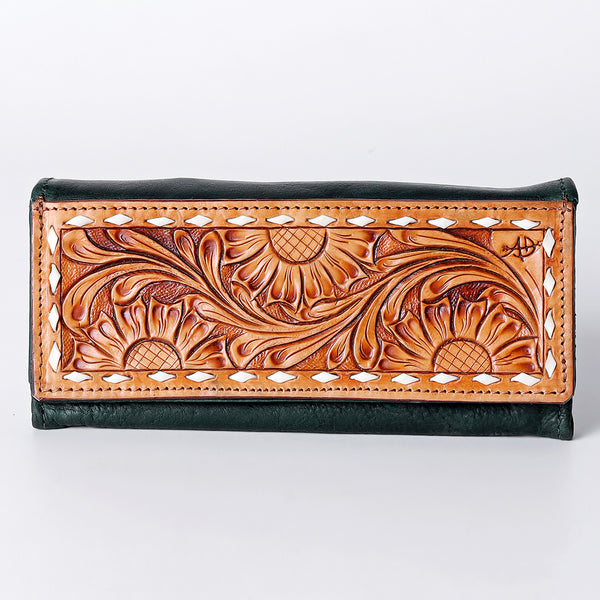 LC-ADBGZ404D Wallet Genuine Western Leather Women Bag