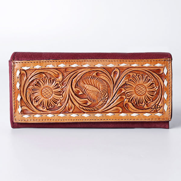 LC-ADBGZ404F Wallet Genuine Western Leather Women Bag