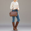 LC-ADBGZ424A Tote Genuine Western Leather Women Bag