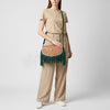 LC-ADBGZ475 Crossbody Hand Tooled Genuine Western Leather Women Bag