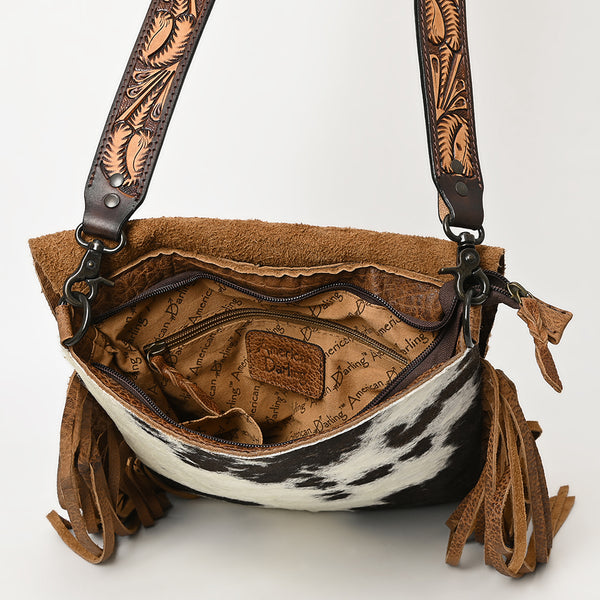 LC-ADBGZ137B Messenger Genuine Western Leather Women Bag Becca