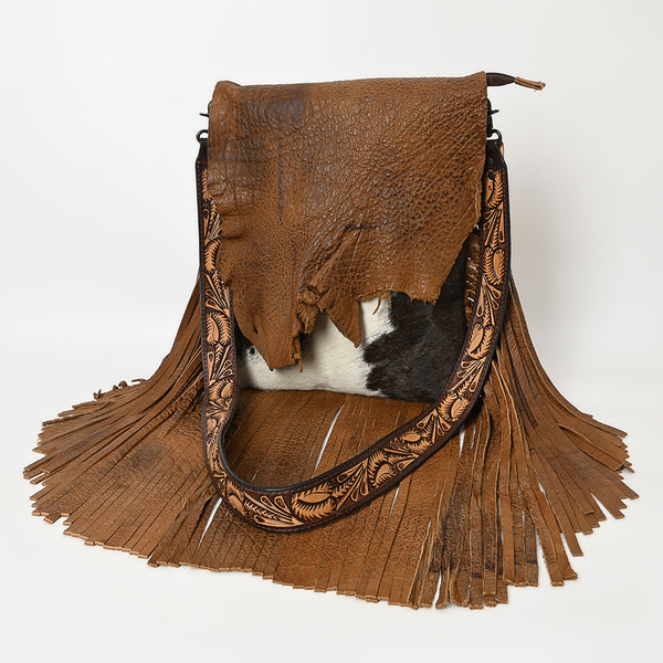 LC-ADBGZ137B Messenger Genuine Western Leather Women Bag Becca
