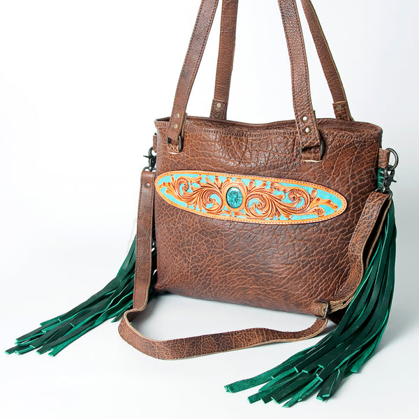 LC-ADBGZ195A Tote Genuine Western Leather Women Bag